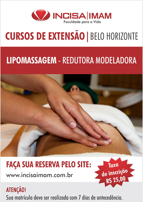 Lipomassagem - Redutora Modeladora